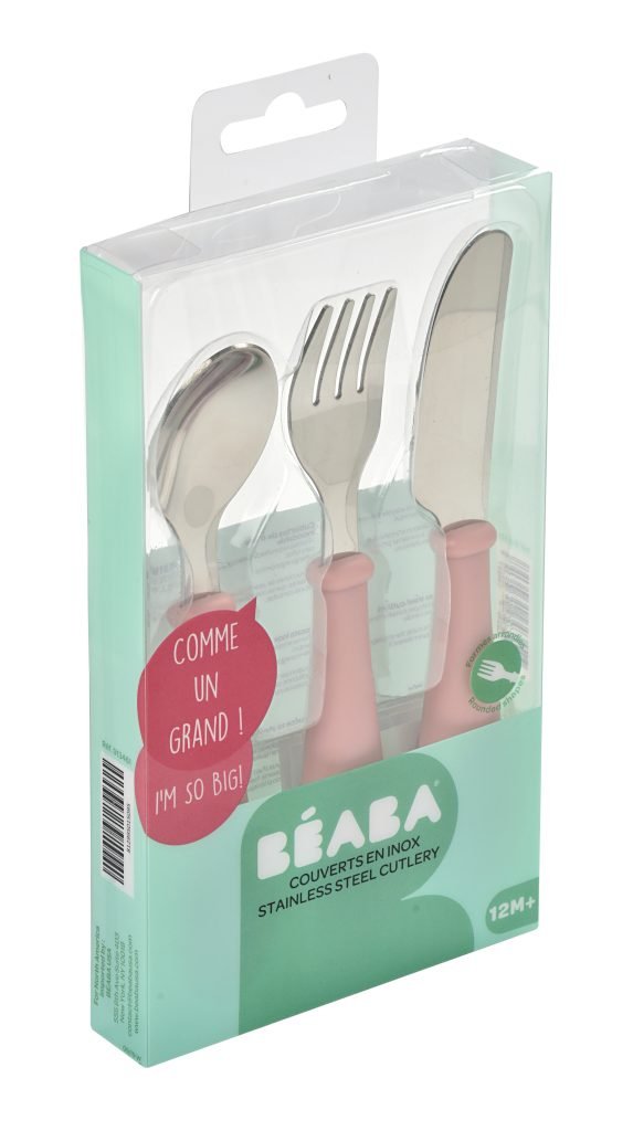 Beaba Stainless Steel Training Cutlery