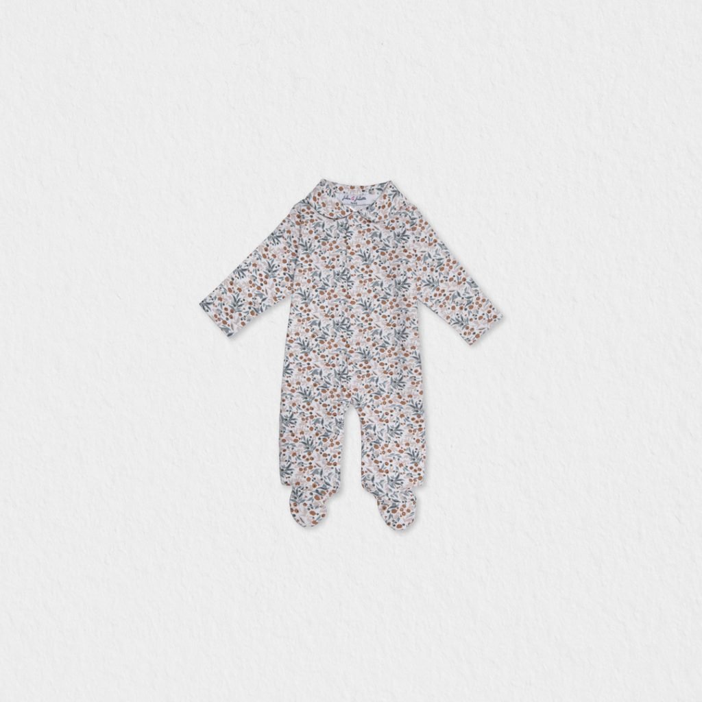 Baby Girl Pyjama Printed Organic Cotton